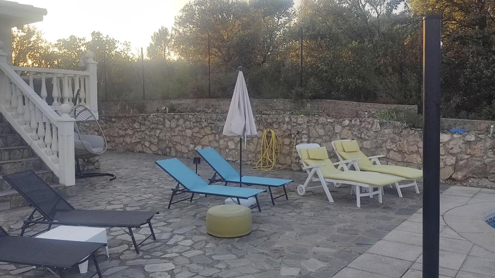 Increible Casa Rural En La Sierra De Altomira Albalate de Zorita Kültér fotó